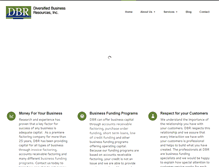Tablet Screenshot of dbrfactors.com